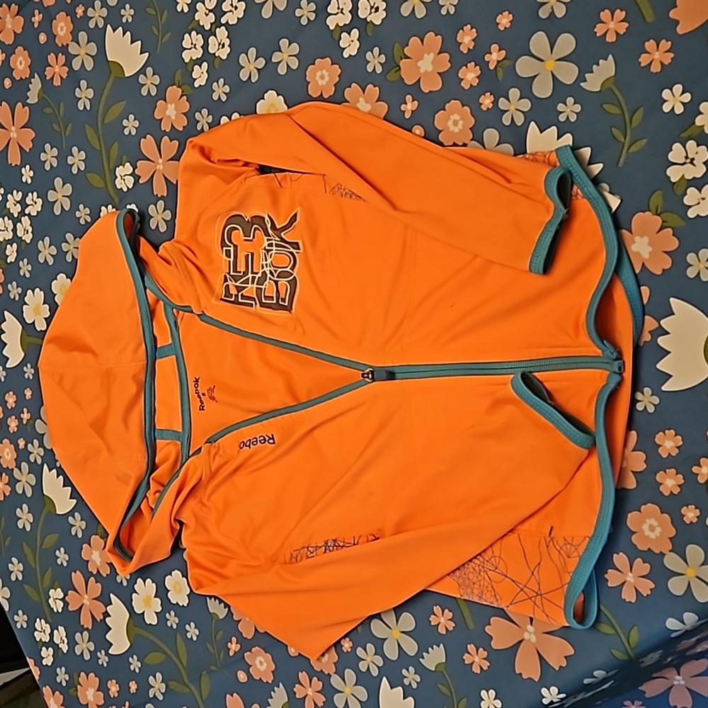 Girls size 5, zip up light weight jacket adorable!!